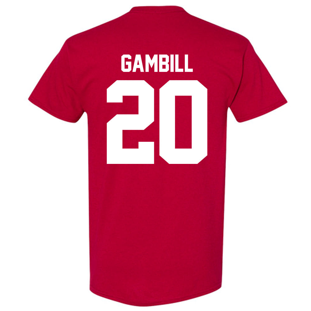 Oklahoma - NCAA Baseball : Trey Gambill - Fashion Shersey T-Shirt-1