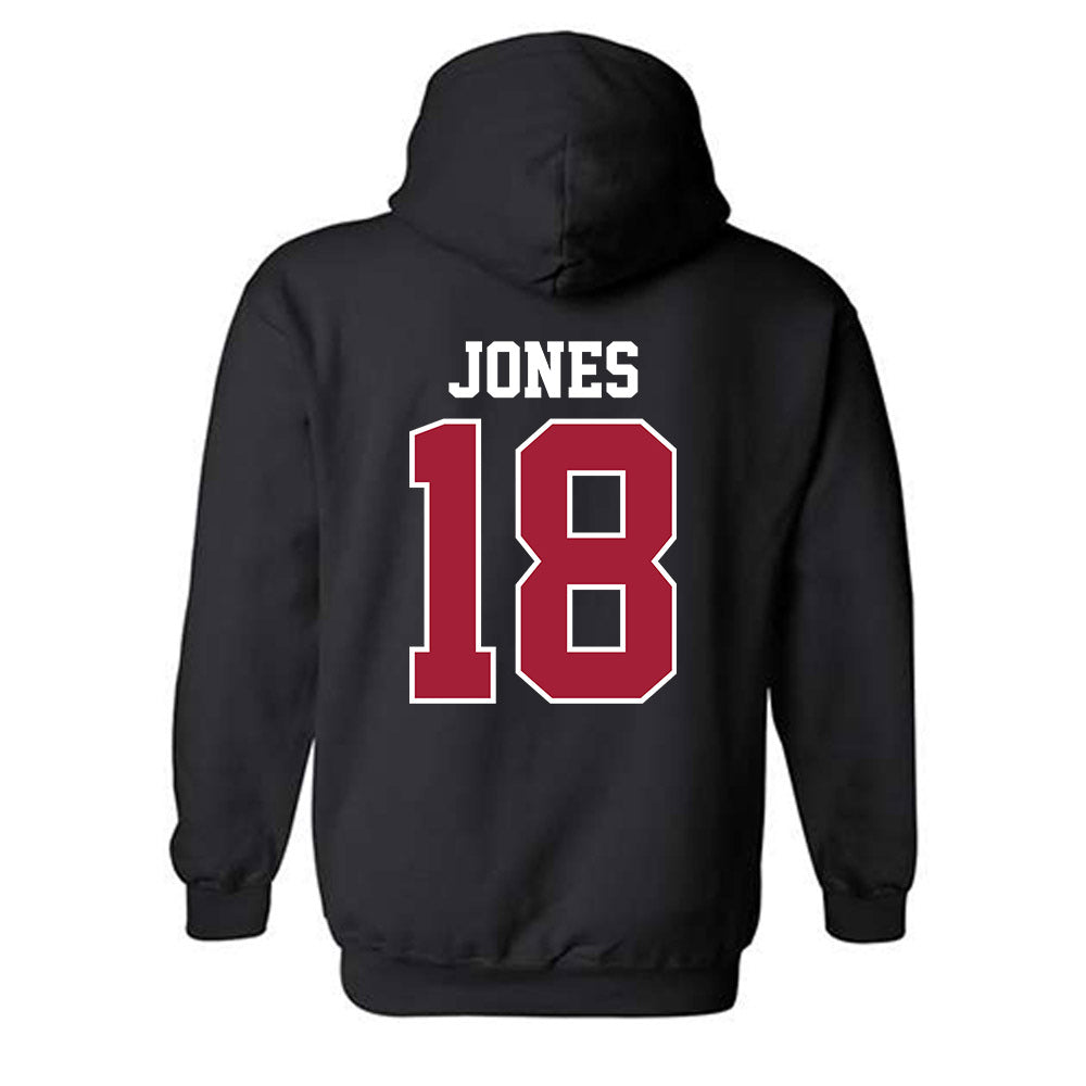 Oklahoma - NCAA Baseball : Gavyn Jones - Fashion Shersey Hooded Sweatshirt-1