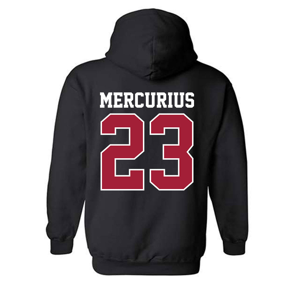 Oklahoma - NCAA Baseball : Alexander Mercurius - Fashion Shersey Hooded Sweatshirt-1