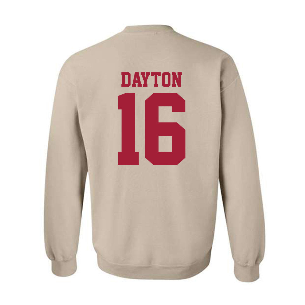 Oklahoma - NCAA Softball : Abigale Dayton - Fashion Shersey Crewneck Sweatshirt-1