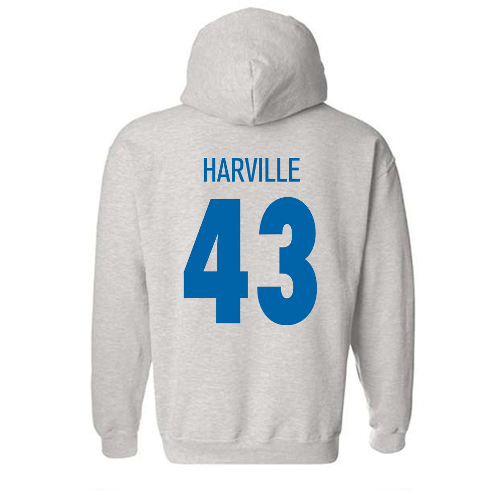 MTSU - NCAA Baseball : Ryder Harville - Classic Shersey Hooded Sweatshirt-1