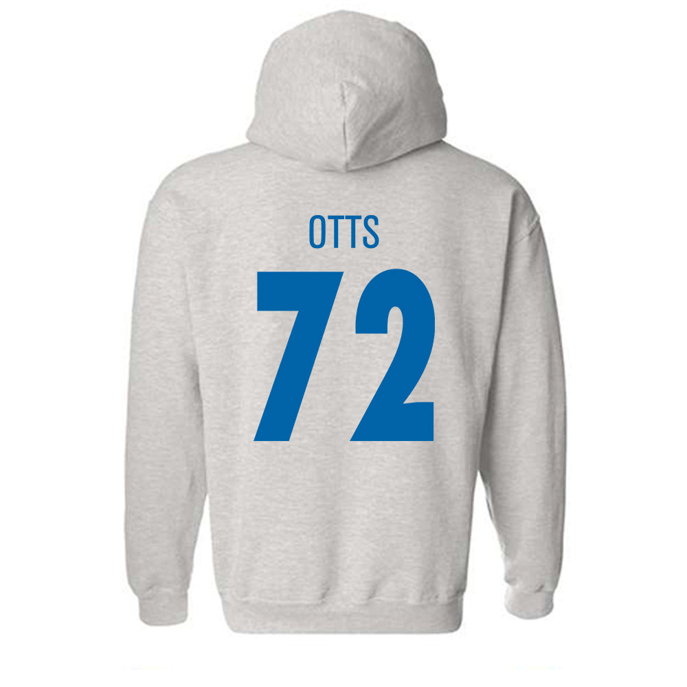 MTSU - NCAA Football : Jacob Otts - Classic Shersey Hooded Sweatshirt-1
