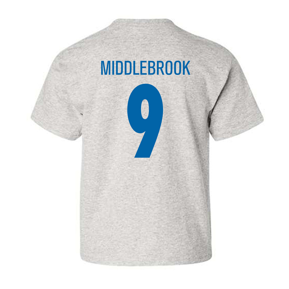 MTSU - NCAA Football : Jekail Middlebrook - Classic Shersey Youth T-Shirt-1