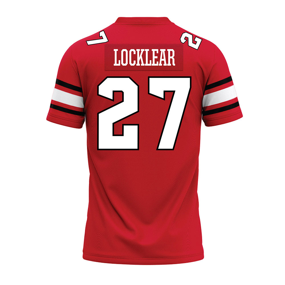 NC State - NCAA Football : Ashton Locklear - Premium Football Jersey