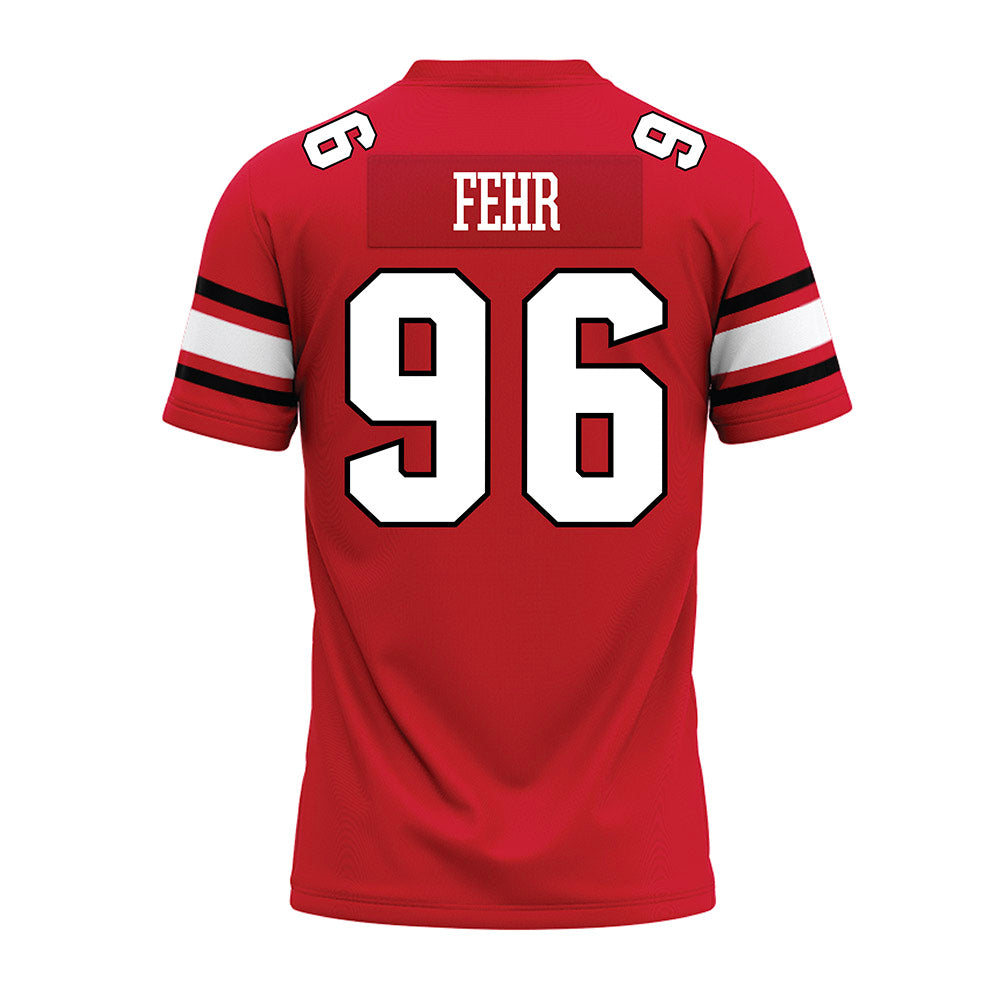 NC State - NCAA Football : Owen Fehr - Premium Football Jersey