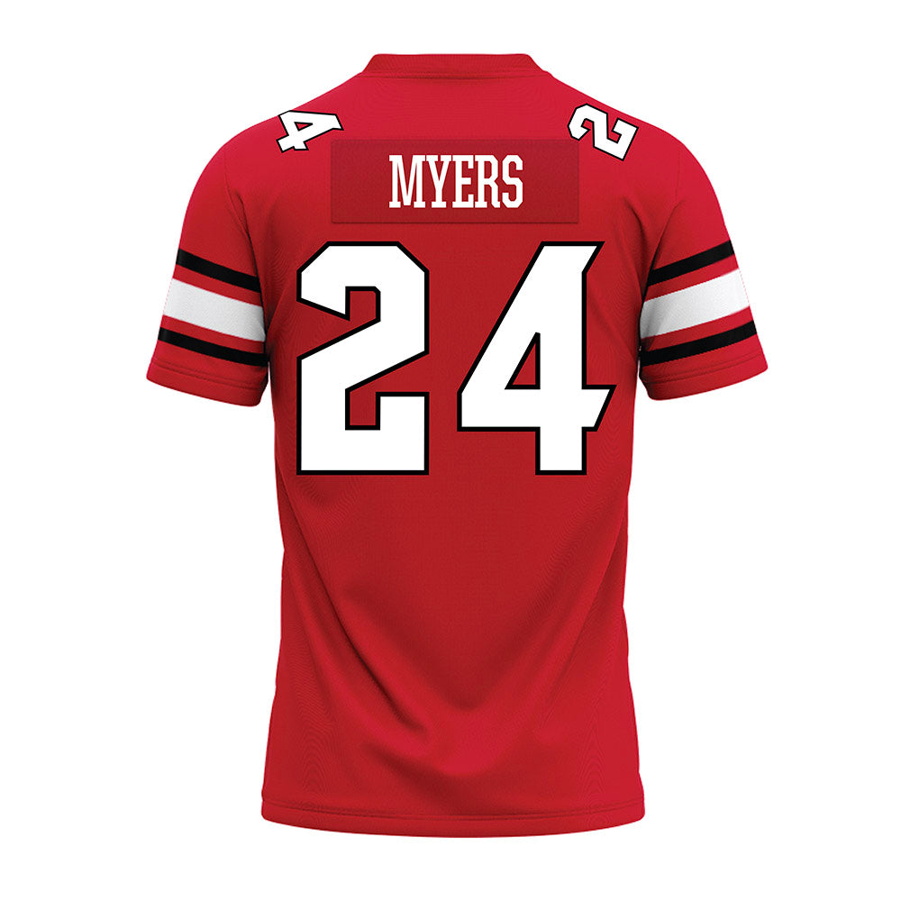 NC State - NCAA Football : Zack Myers - Premium Football Jersey