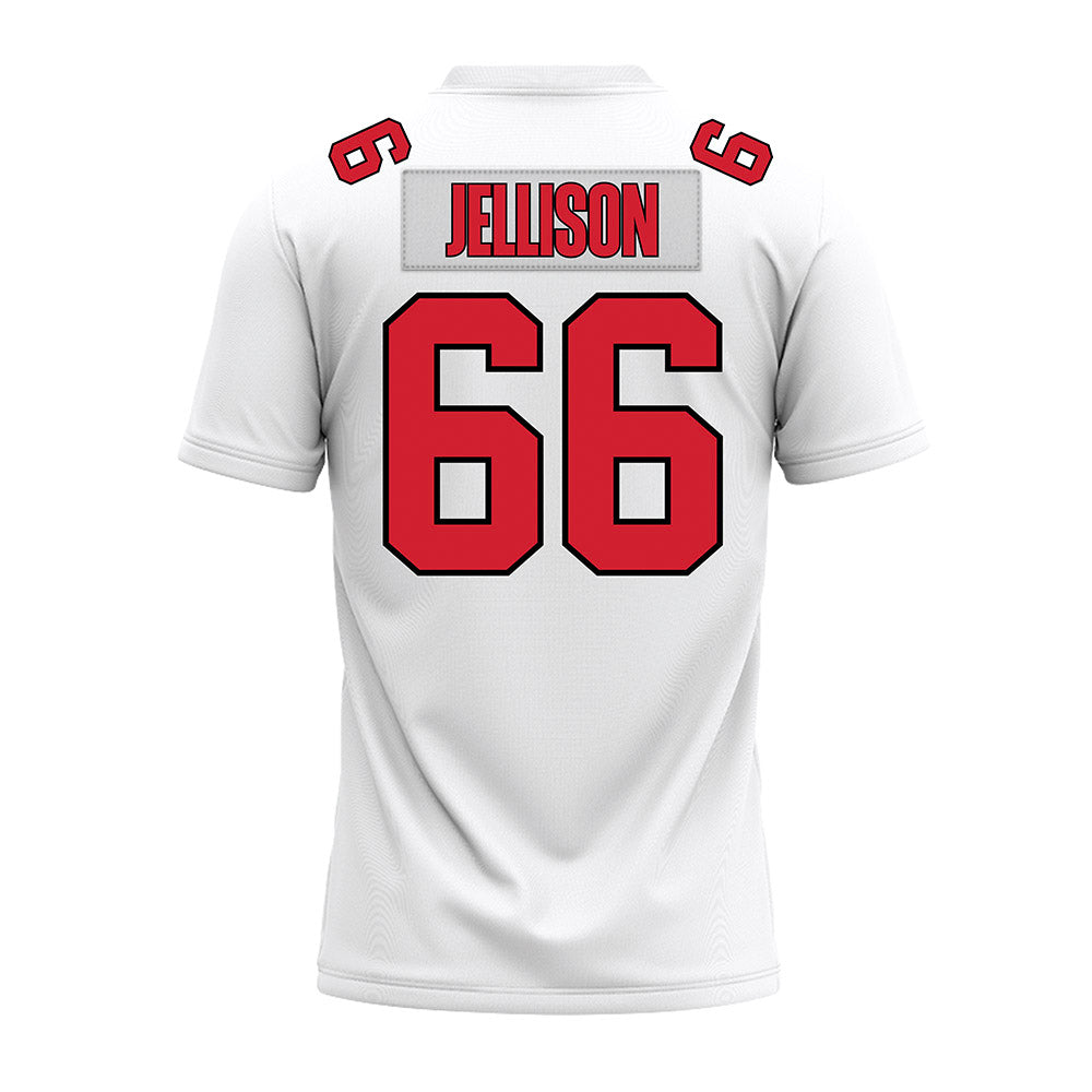 Illinois State - NCAA Football : Brayden Jellison - White Premium Football Jersey-1