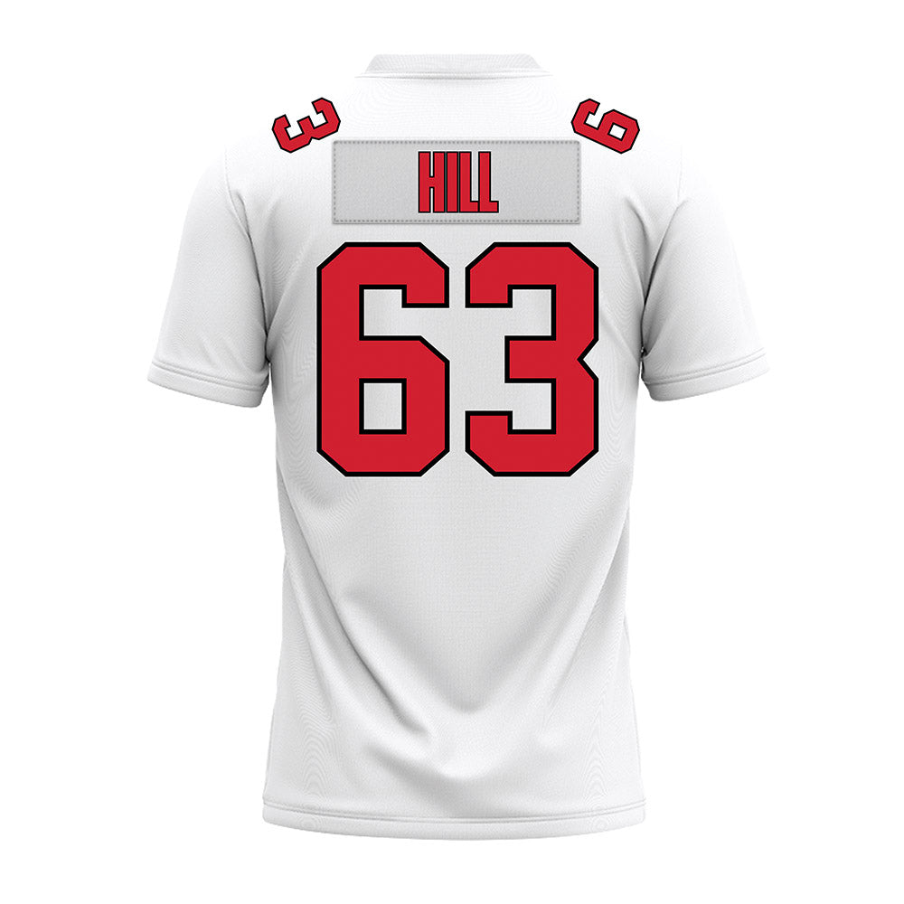 Illinois State - NCAA Football : Chris Hill - White Premium Football Jersey-1