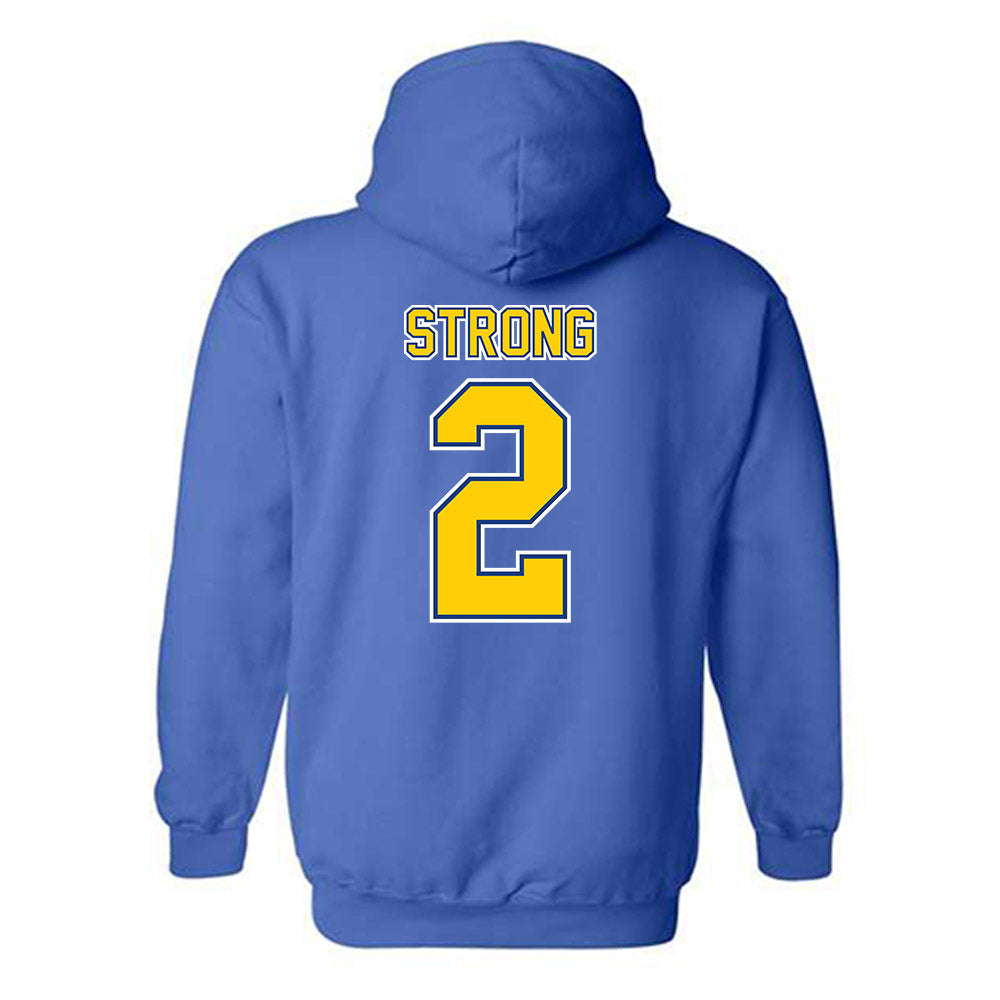 McNeese State - NCAA Football : Bryce Strong - Classic Shersey Hooded Sweatshirt-1