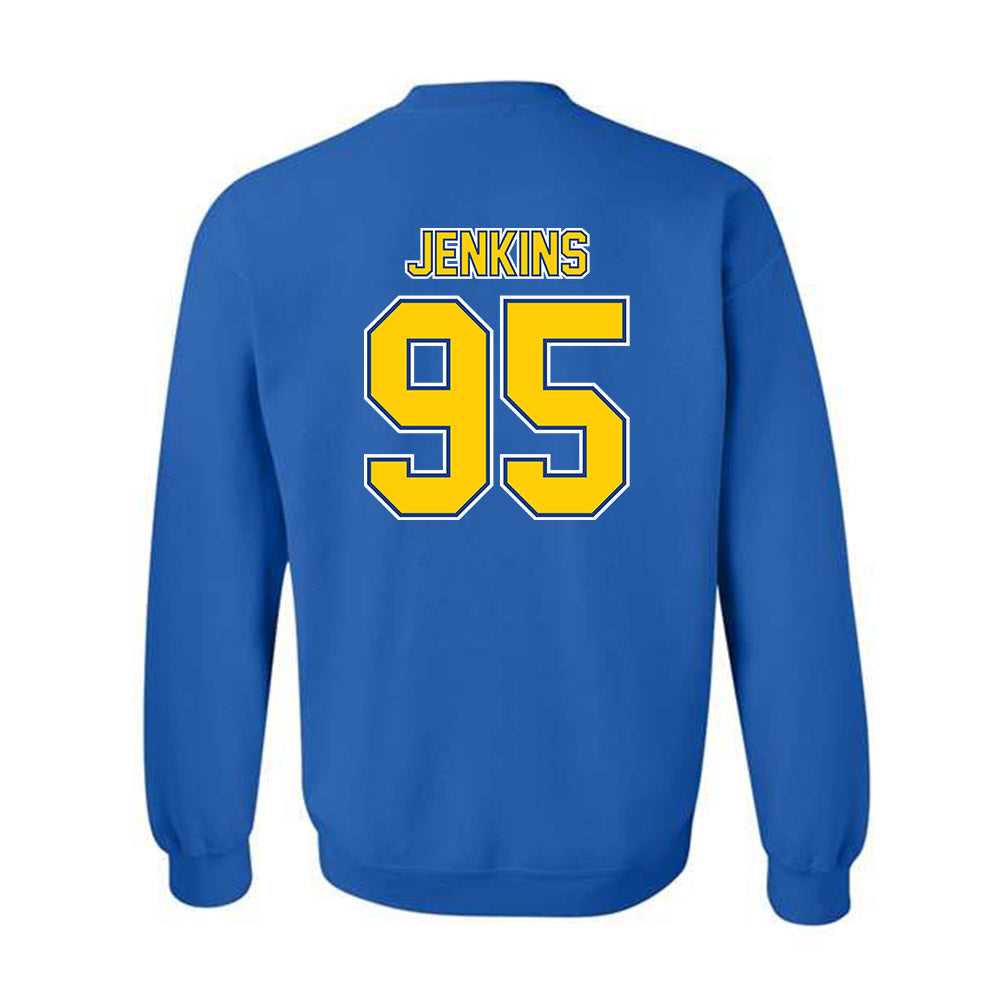 McNeese State - NCAA Football : Roman Jenkins - Classic Shersey Crewneck Sweatshirt-1