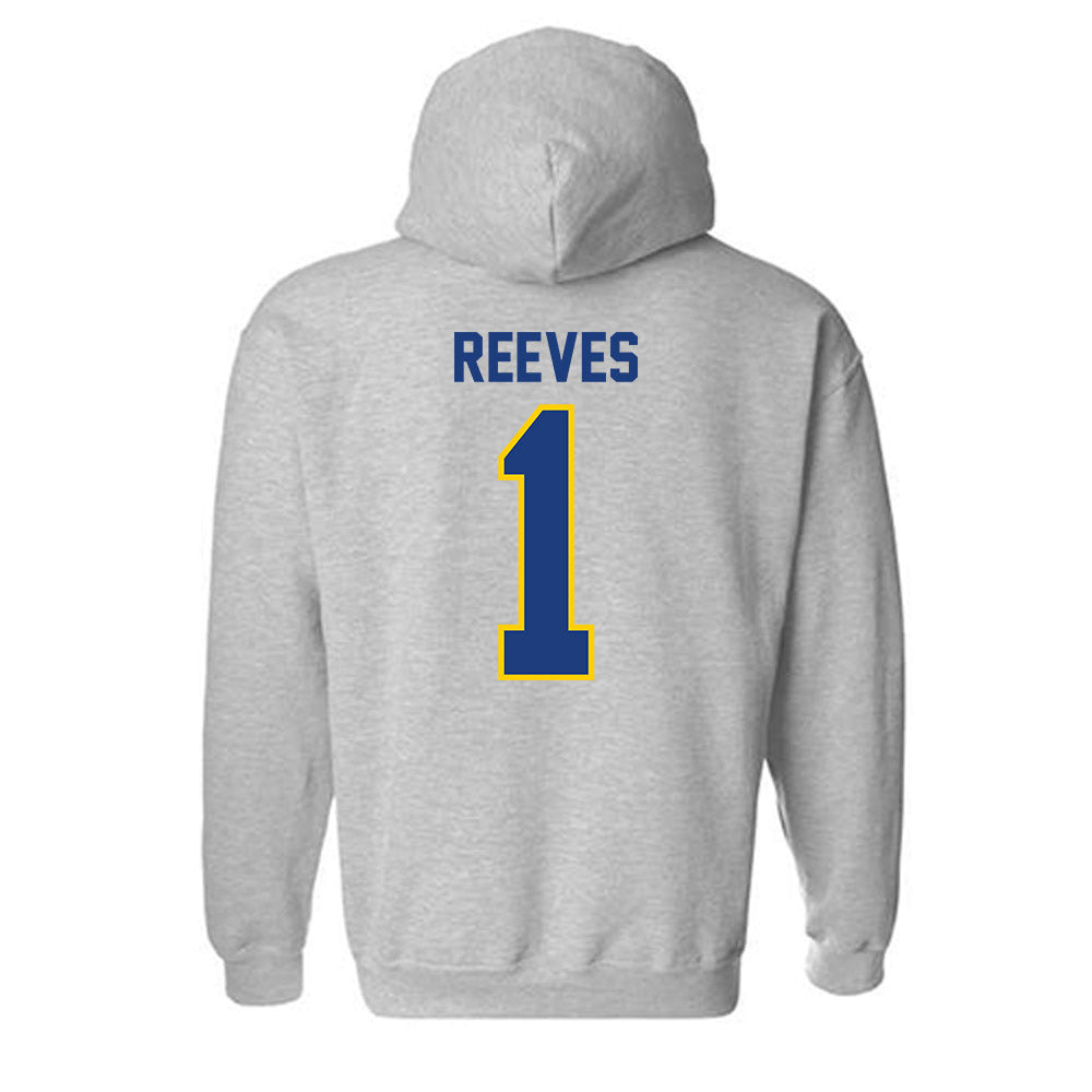 McNeese State - NCAA Women's Basketball : Azjah Reeves - Classic Shersey Hooded Sweatshirt-1