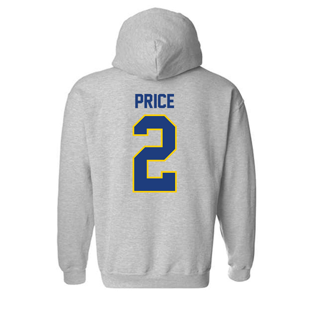 McNeese State - NCAA Football : Maurquel Price - Classic Shersey Hooded Sweatshirt-1
