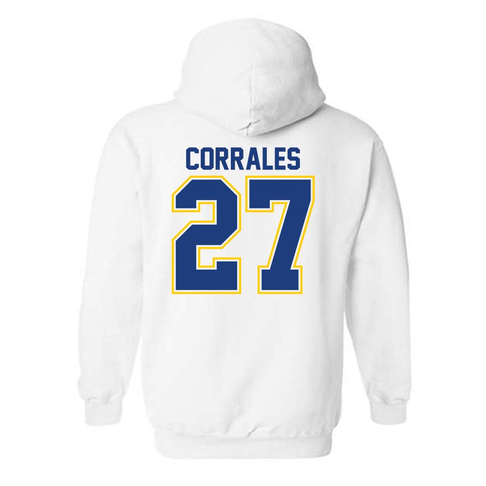 McNeese State - NCAA Baseball : Diego Corrales - Classic Shersey Hooded Sweatshirt-1
