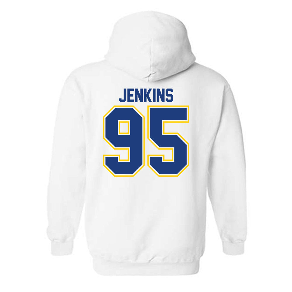 McNeese State - NCAA Football : Roman Jenkins - Classic Shersey Hooded Sweatshirt-1