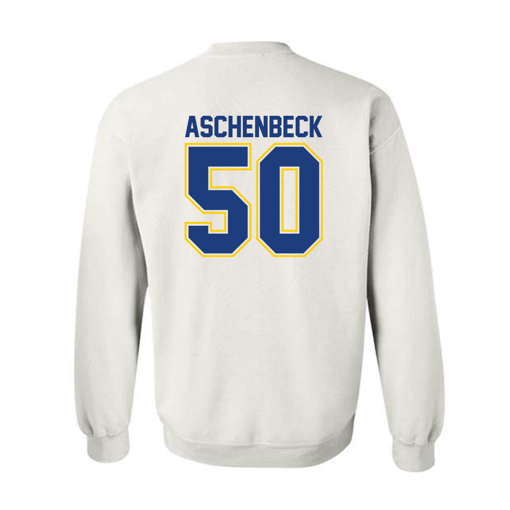 McNeese State - NCAA Football : Eric Aschenbeck - Classic Shersey Crewneck Sweatshirt-1