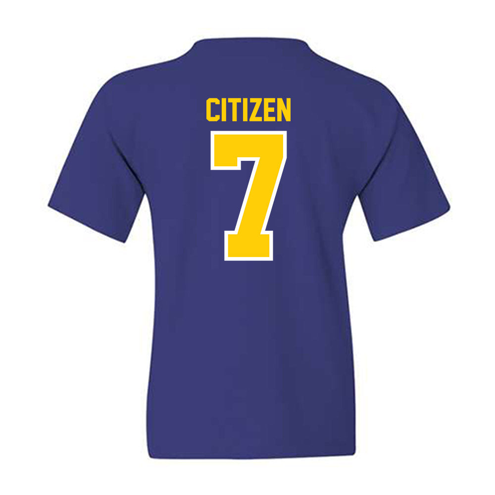 McNeese State - NCAA Football : trevonte citizen - Classic Fashion Shersey Youth T-Shirt-1