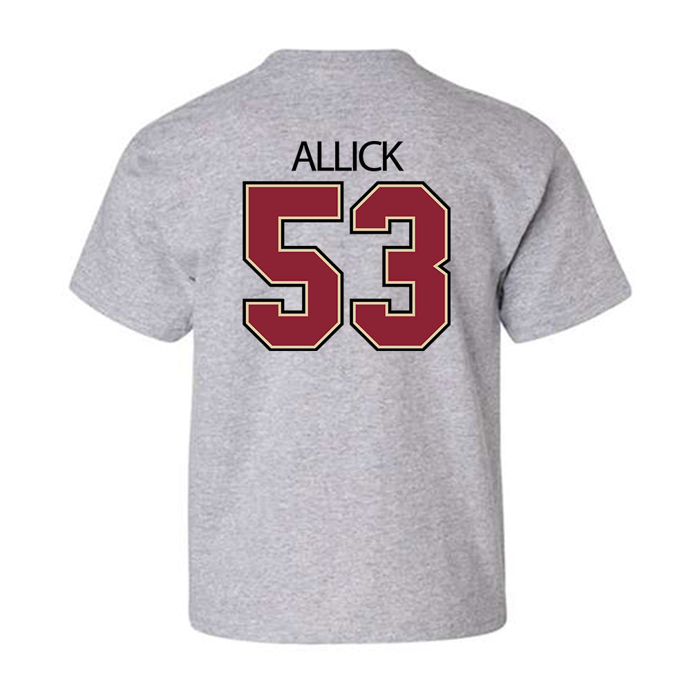 Boston College - NCAA Football : Dwayne Allick - Classic Shersey Youth T-Shirt-1