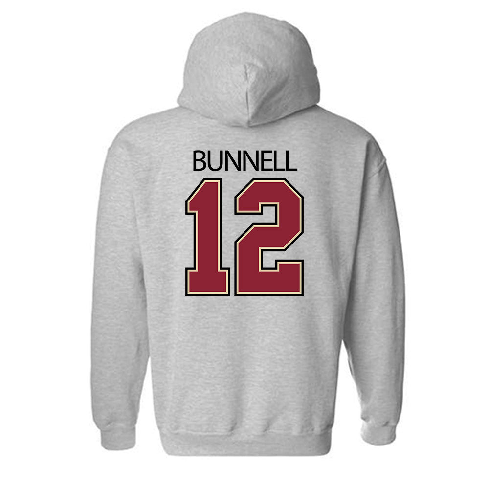 Boston College - NCAA Softball : Carly Bunnell - Classic Shersey Hooded Sweatshirt-1