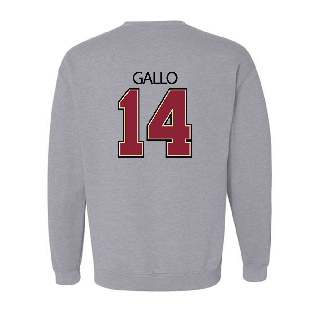 Boston College - NCAA Baseball : Luke Gallo - Classic Shersey Crewneck Sweatshirt-1