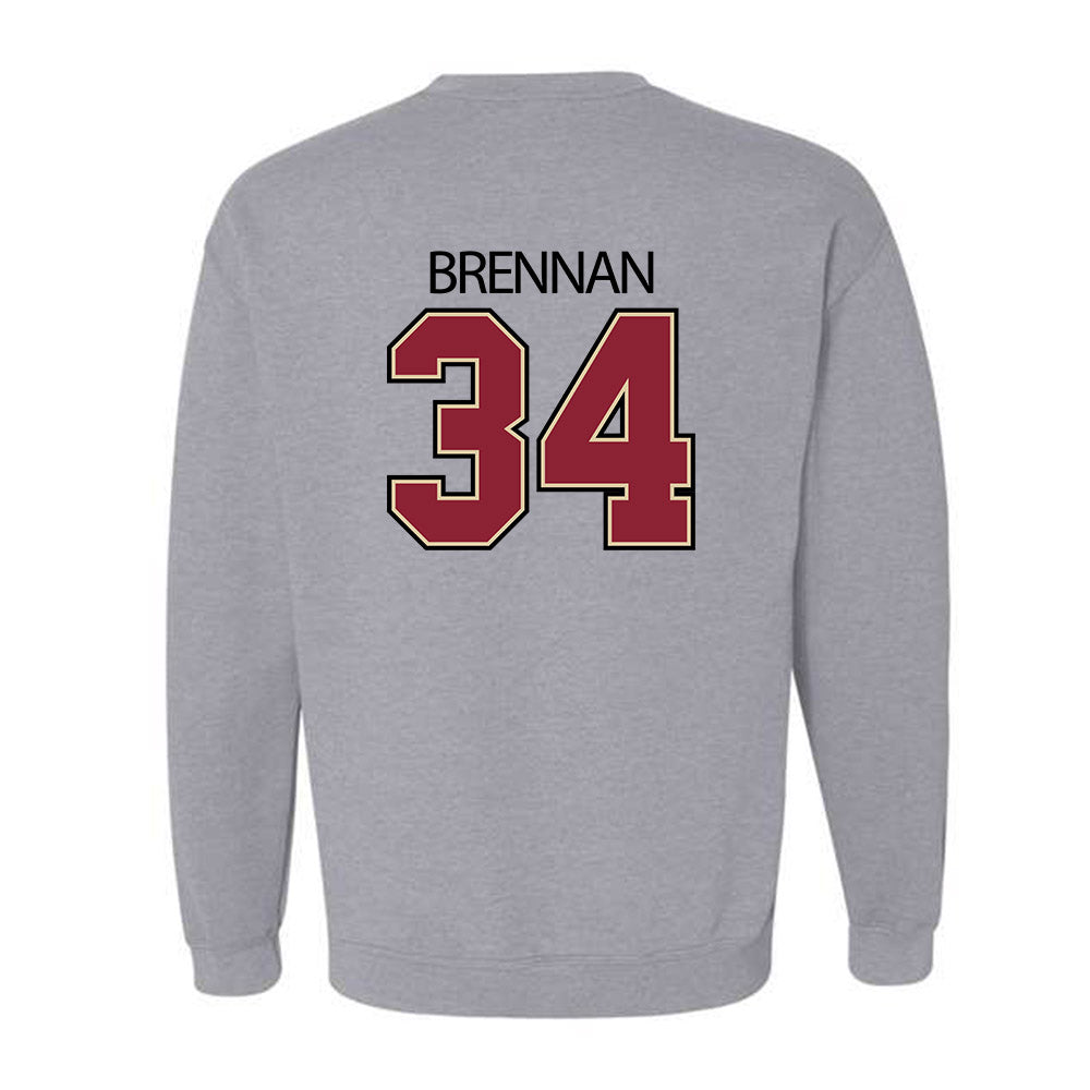 Boston College - NCAA Football : Duke Brennan - Classic Shersey Crewneck Sweatshirt-1