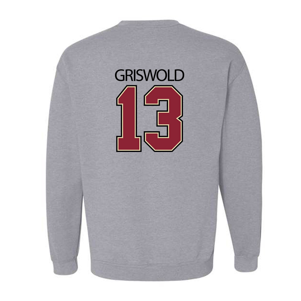 Boston College - NCAA Women's Ice Hockey : Jaime Griswold - Classic Shersey Crewneck Sweatshirt-1