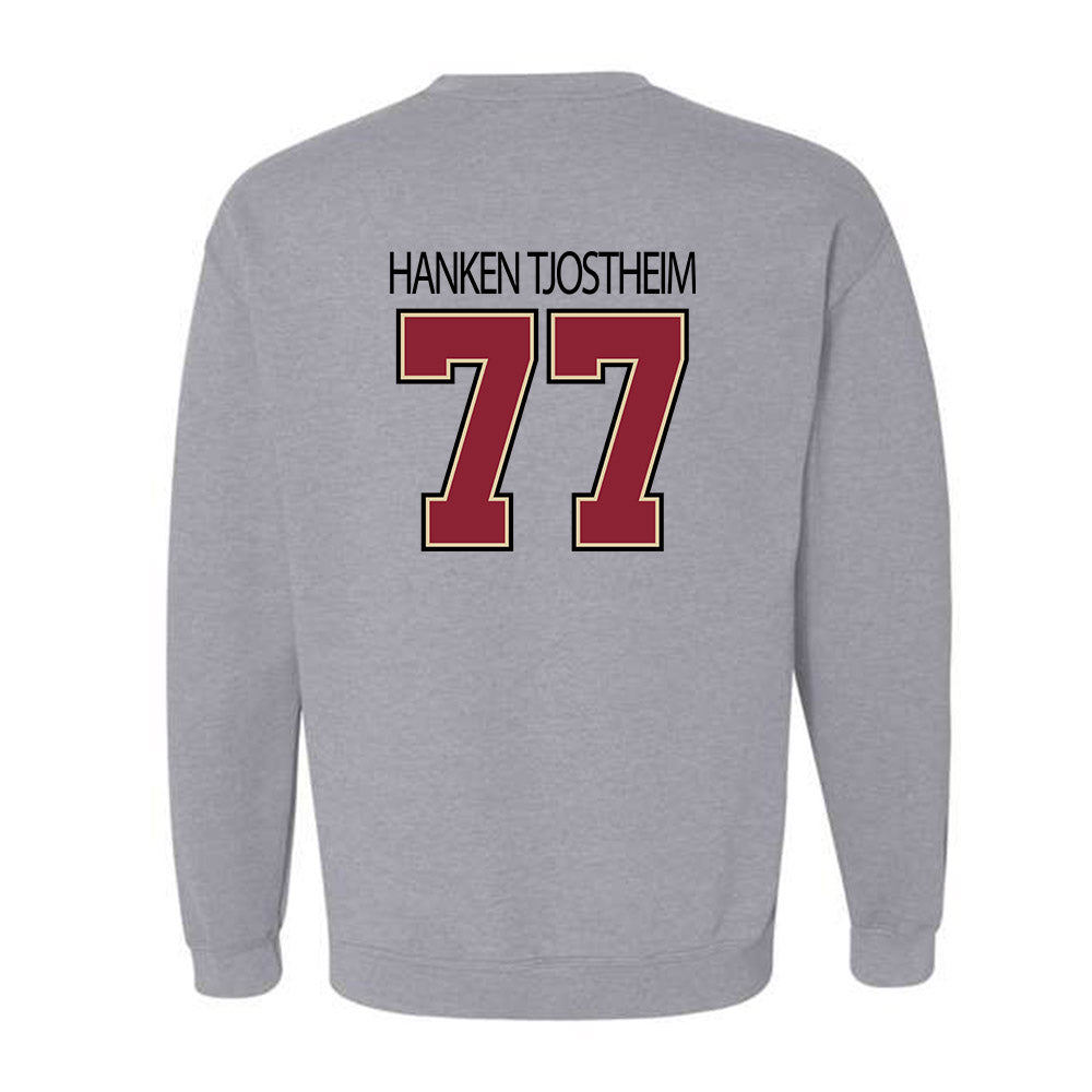 Boston College - NCAA Men's Soccer : Johannes Hanken Tjostheim - Classic Shersey Crewneck Sweatshirt-1