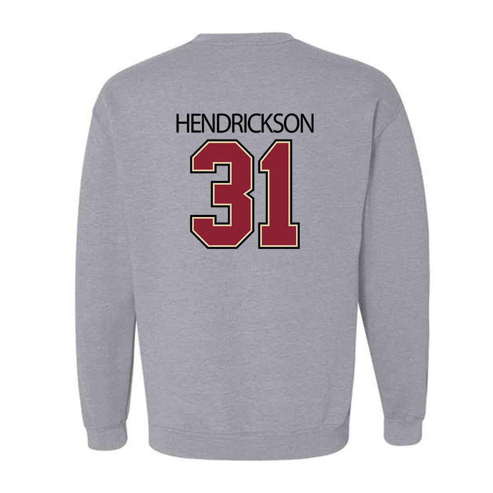 Boston College - NCAA Baseball : Carter Hendrickson - Classic Shersey Crewneck Sweatshirt-1