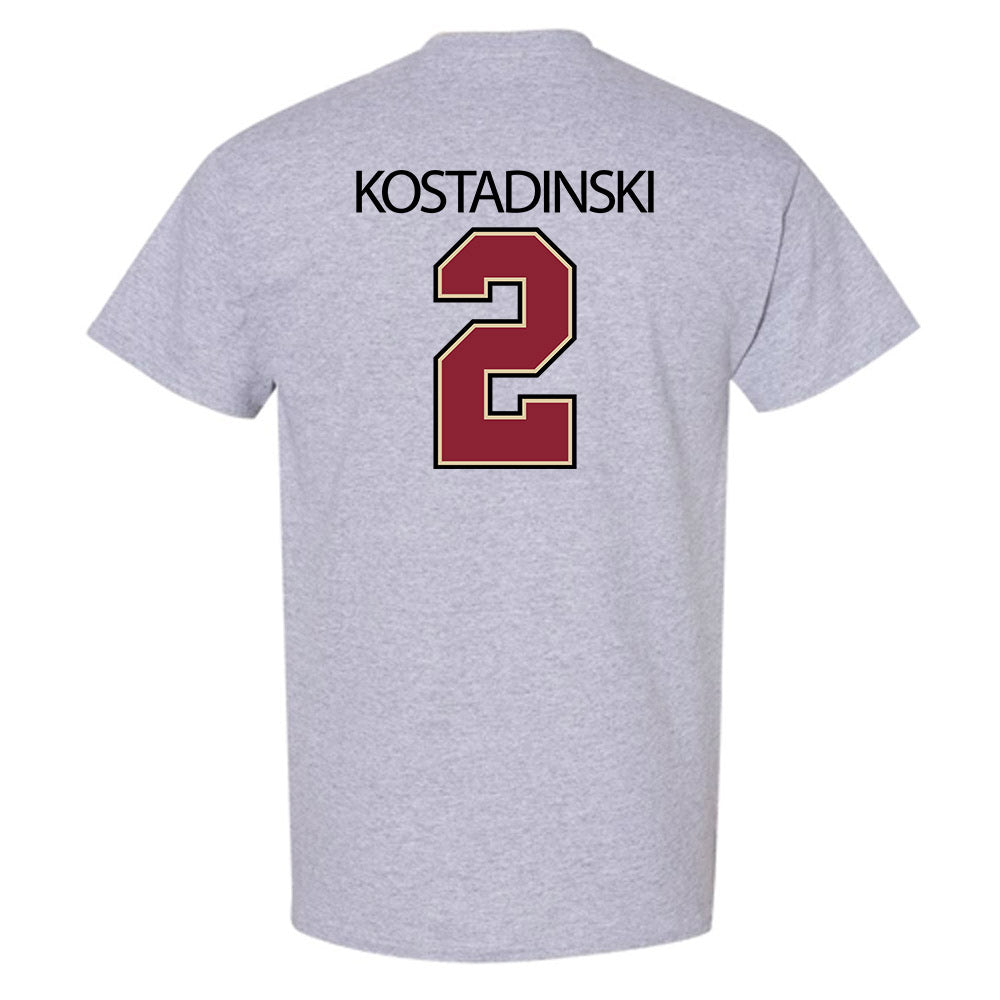 Boston College - NCAA Men's Ice Hockey : Kristian Kostadinski - Classic Shersey T-Shirt-1