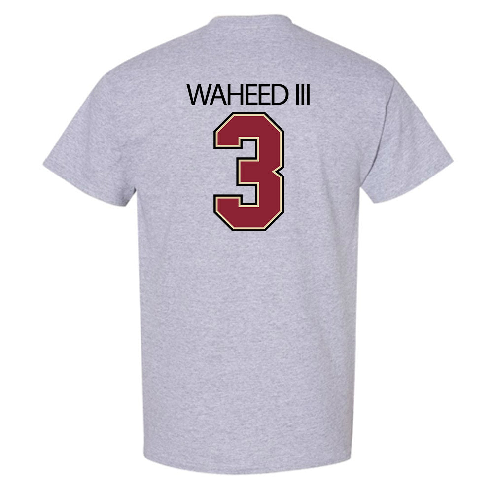 Boston College - NCAA Men's Basketball : Akbar Waheed III - Classic Shersey T-Shirt-1