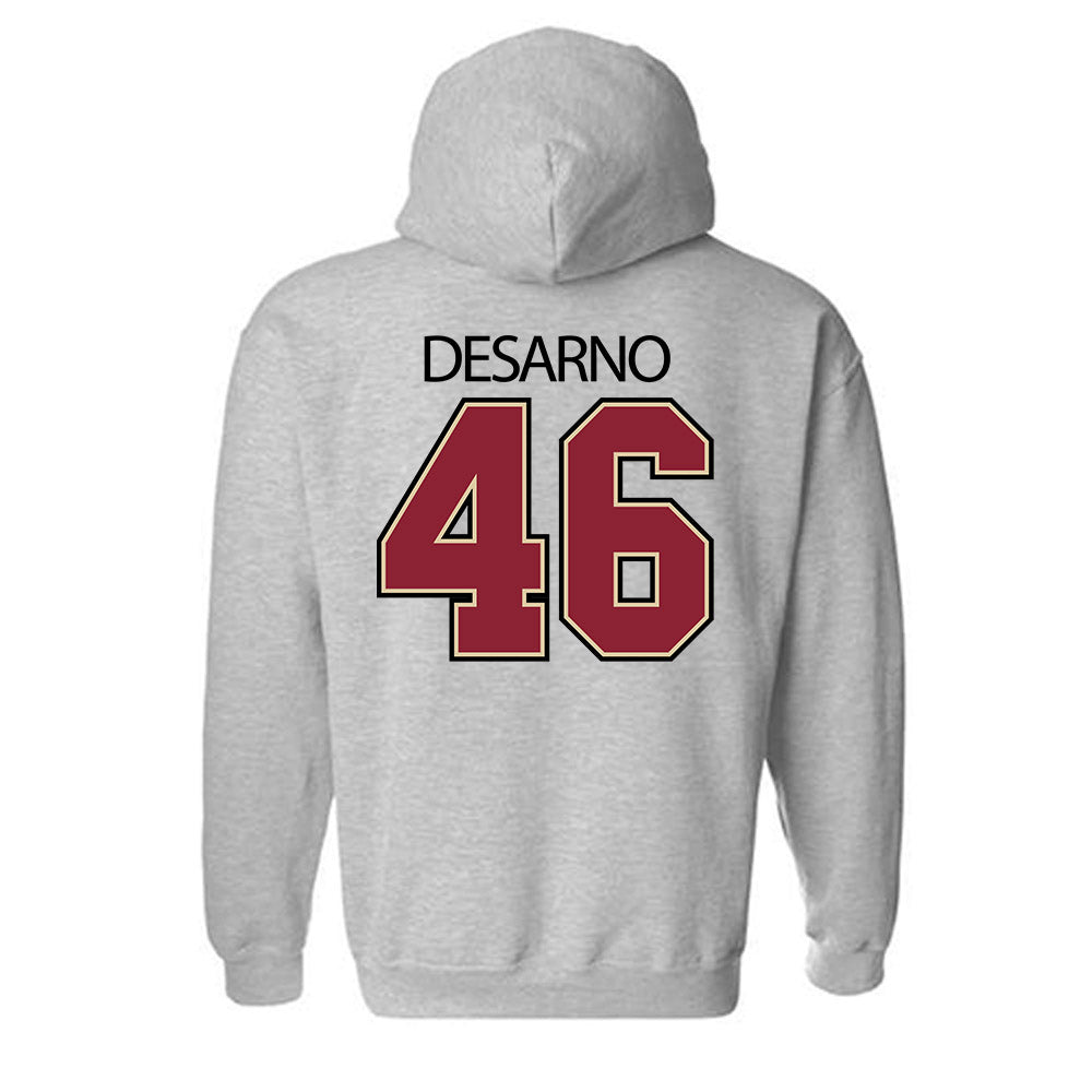 Boston College - NCAA Football : Dominic DeSarno - Classic Shersey Hooded Sweatshirt-3