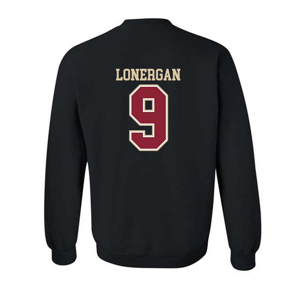 Boston College - NCAA Football : dylan lonergan - Classic Shersey Crewneck Sweatshirt-1