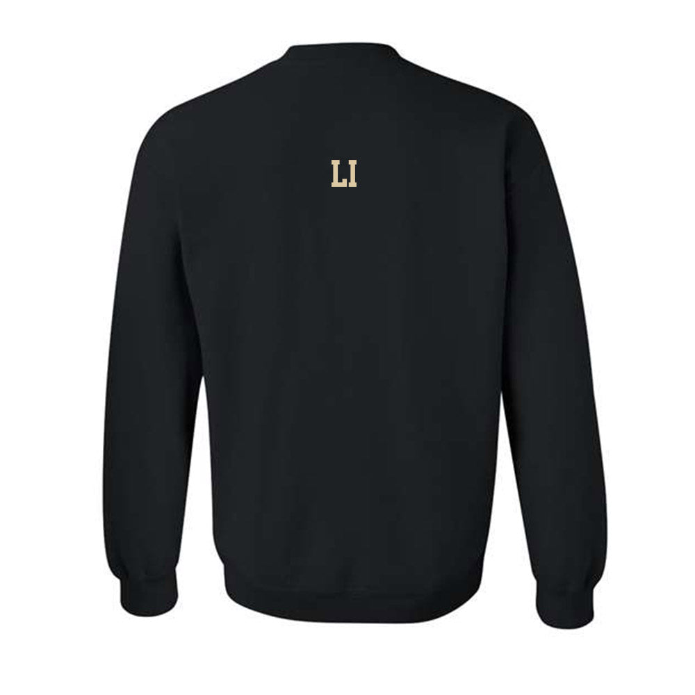 Boston College - NCAA Men's Fencing : Eric Li - Classic Shersey Crewneck Sweatshirt-1