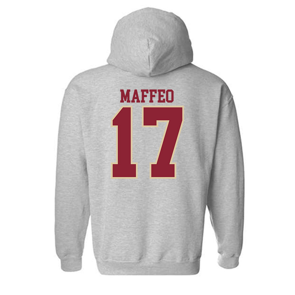 Boston College - NCAA Women's Ice Hockey : Olivia Maffeo - Classic Shersey Hooded Sweatshirt