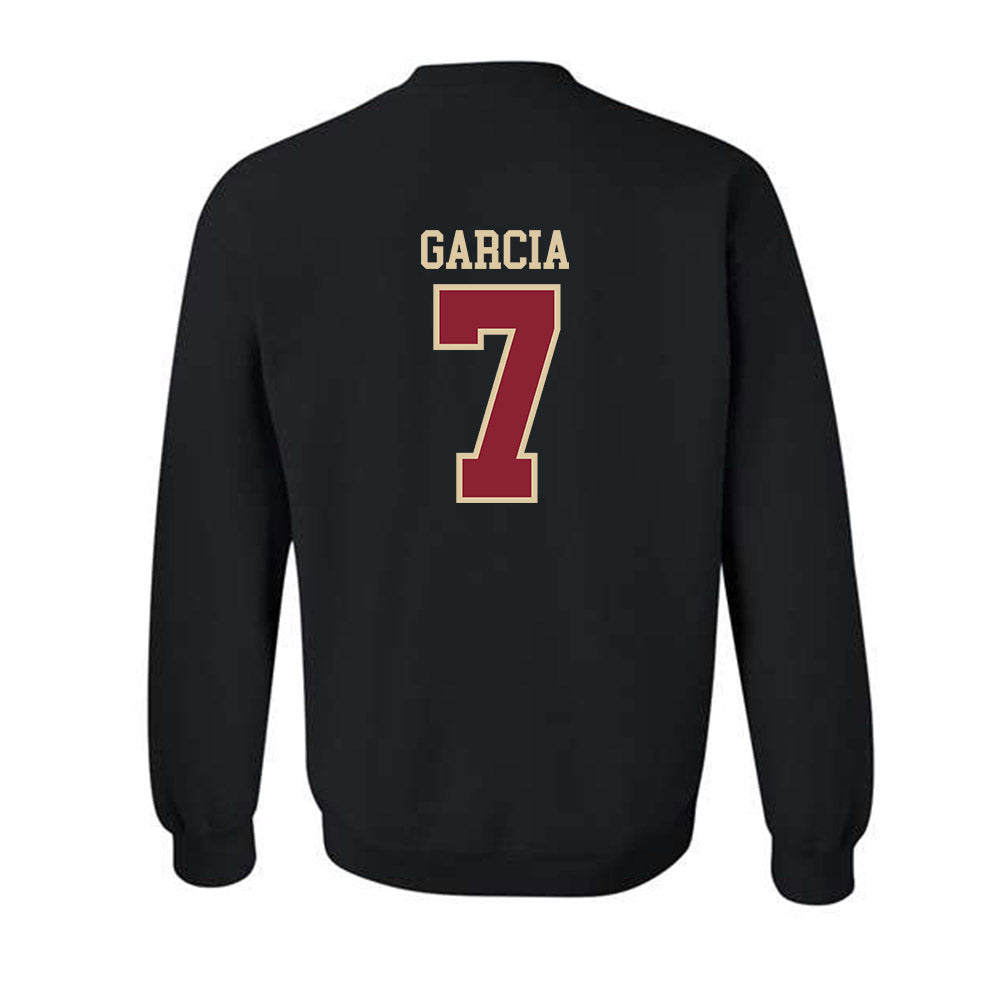 Boston College - NCAA Baseball : Esteban Garcia - Classic Shersey Crewneck Sweatshirt-1