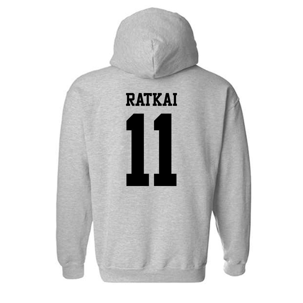 Dayton - NCAA Women's Volleyball : Panna Ratkai - Classic Shersey Hooded Sweatshirt-1