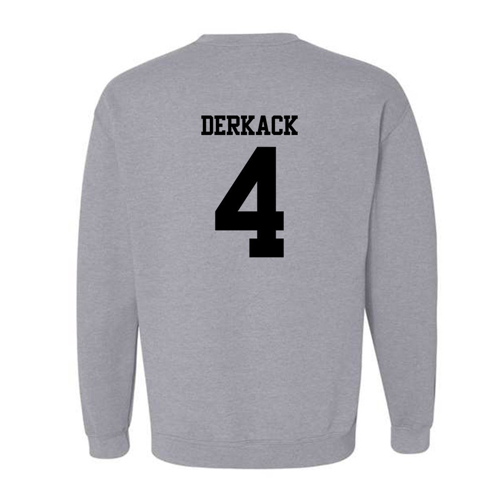 Dayton - NCAA Men's Basketball : Jordan Derkack - Classic Shersey Crewneck Sweatshirt-1
