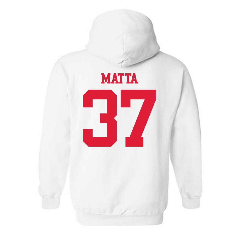 Dayton - NCAA Baseball : Luke Matta - Classic Shersey Hooded Sweatshirt
