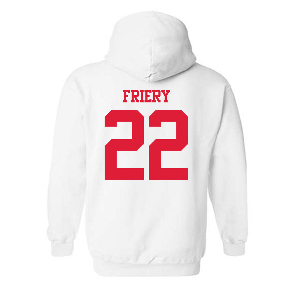Dayton - NCAA Men's Basketball : Damon Friery - Classic Shersey Hooded Sweatshirt-1