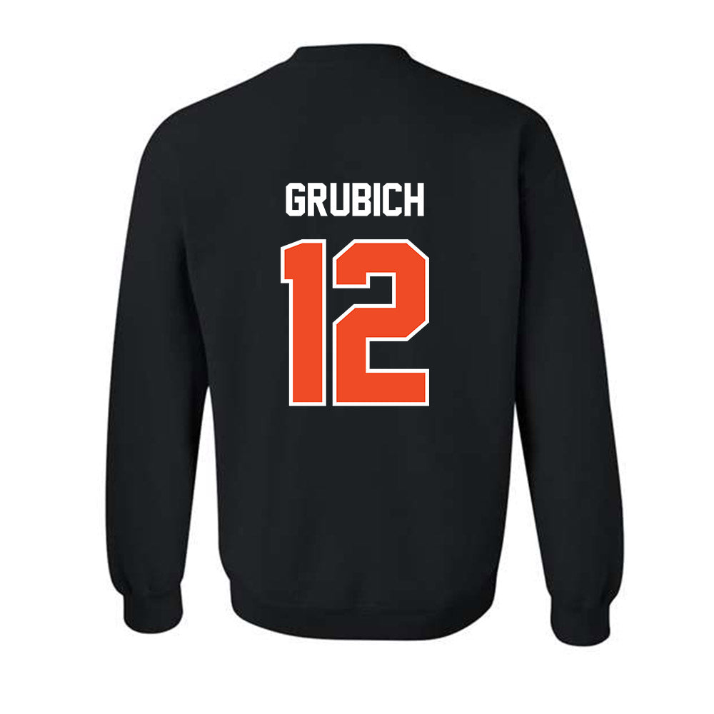 Campbell - NCAA Baseball : Lleyton Grubich - Crewneck Sweatshirt-1
