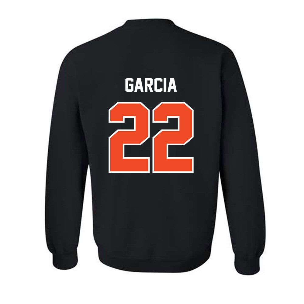 Campbell - NCAA Men's Soccer : Ronaldo Garcia - Crewneck Sweatshirt-1