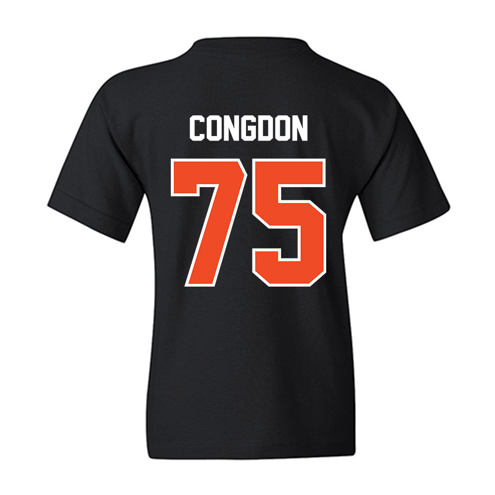 Campbell - NCAA Football : Dylan Congdon - Youth T-Shirt-1