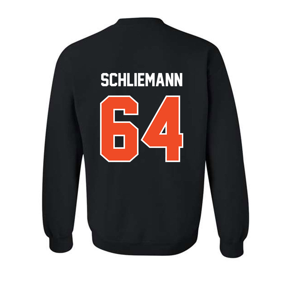 Campbell - NCAA Football : Christian Schliemann - Crewneck Sweatshirt-1