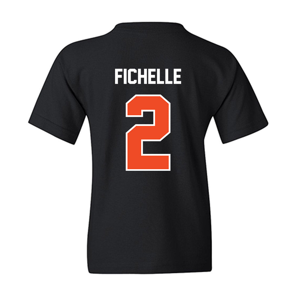 Campbell - NCAA Men's Soccer : Lillian FICHELLE - Youth T-Shirt-1