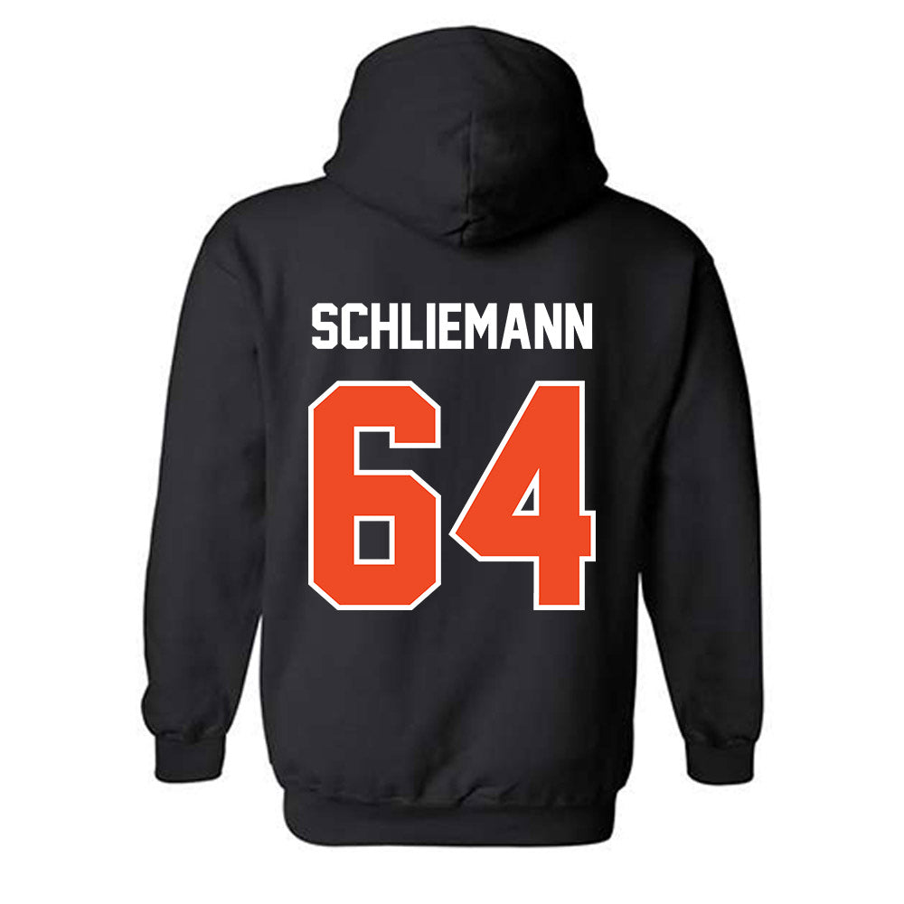 Campbell - NCAA Football : Christian Schliemann - Hooded Sweatshirt-1