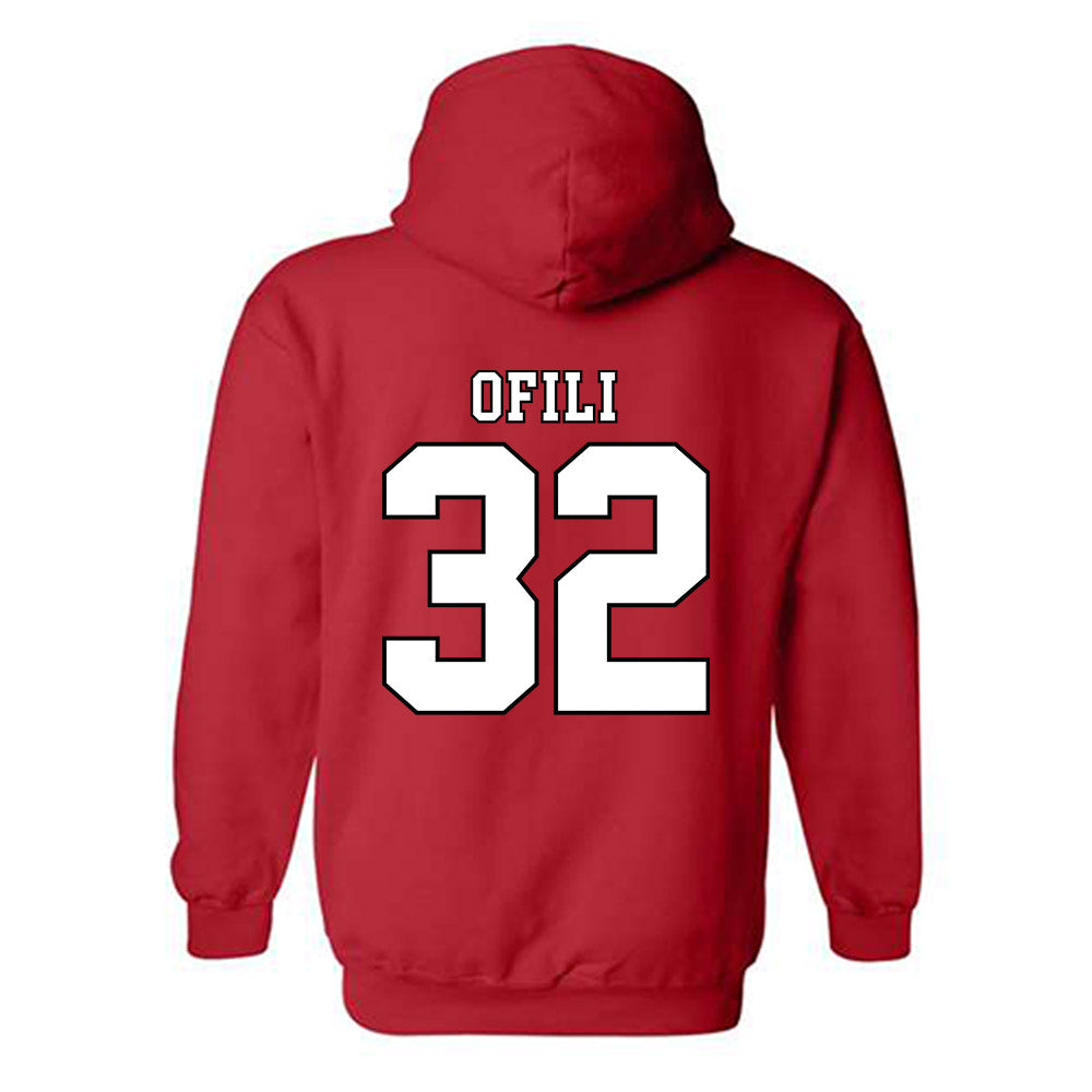 Texas Tech - NCAA Football : Cheta Ofili - Classic Shersey Hooded Sweatshirt-1