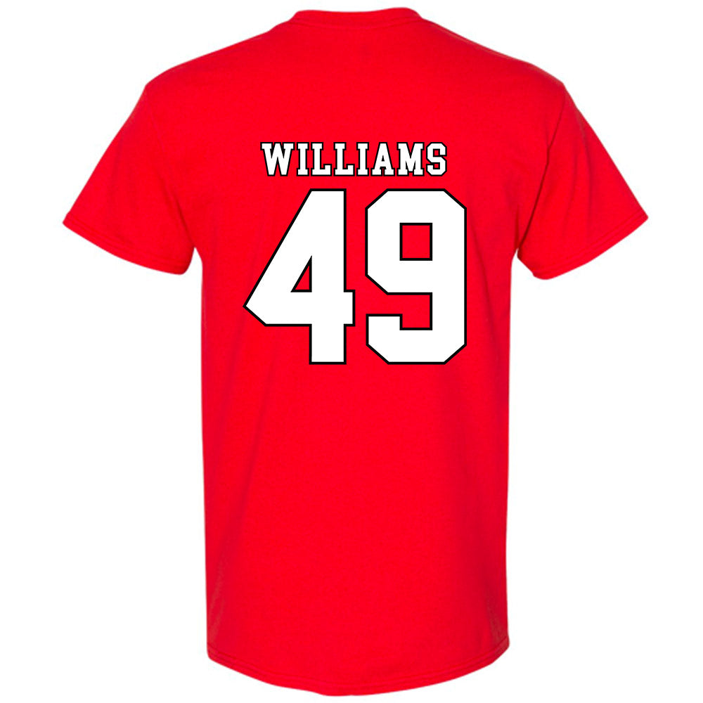 Texas Tech - NCAA Baseball : Carter Williams - Classic Shersey T-Shirt-1