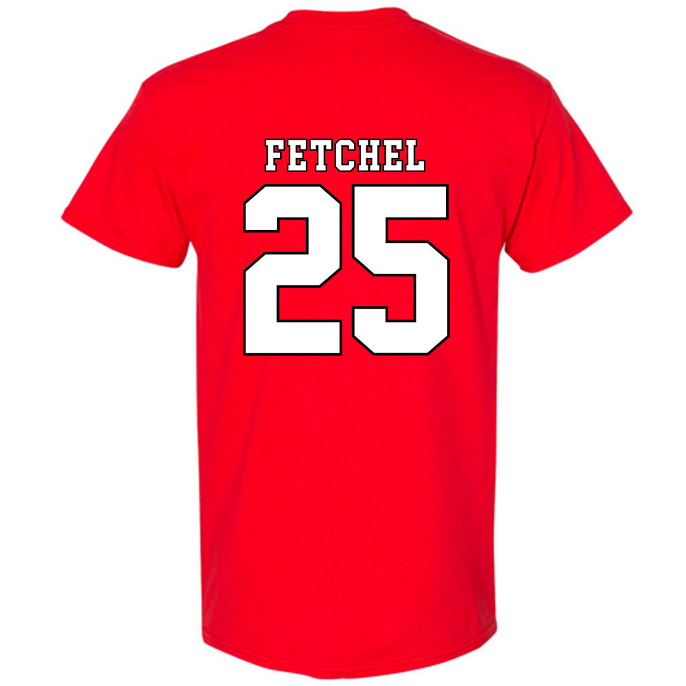 Texas Tech - NCAA Baseball : Zach Fetchel - Classic Shersey T-Shirt-1
