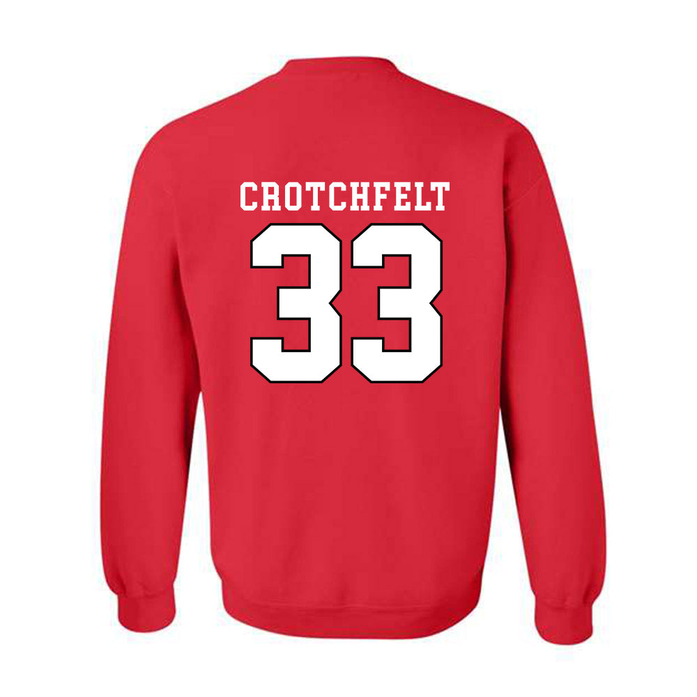 Texas Tech - NCAA Baseball : Zach Crotchfelt - Classic Shersey Crewneck Sweatshirt-1