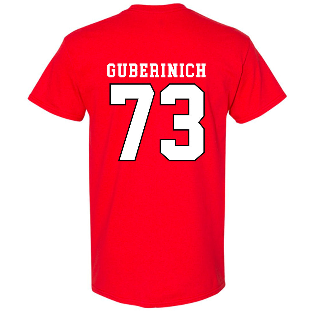 Texas Tech - NCAA Football : Danilo Guberinich - Classic Shersey T-Shirt-1