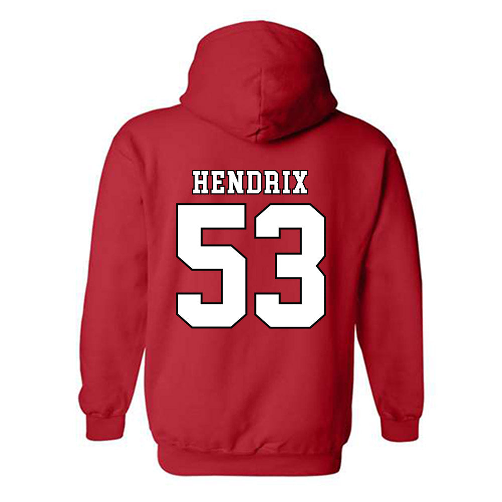 Texas Tech - NCAA Football : Holton Hendrix - Classic Shersey Hooded Sweatshirt
